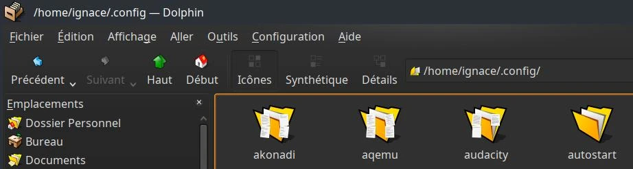 KDE Plasma : retrouver la barre de menus